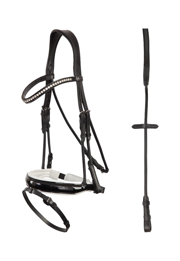 Trense ATH16003 - black/white