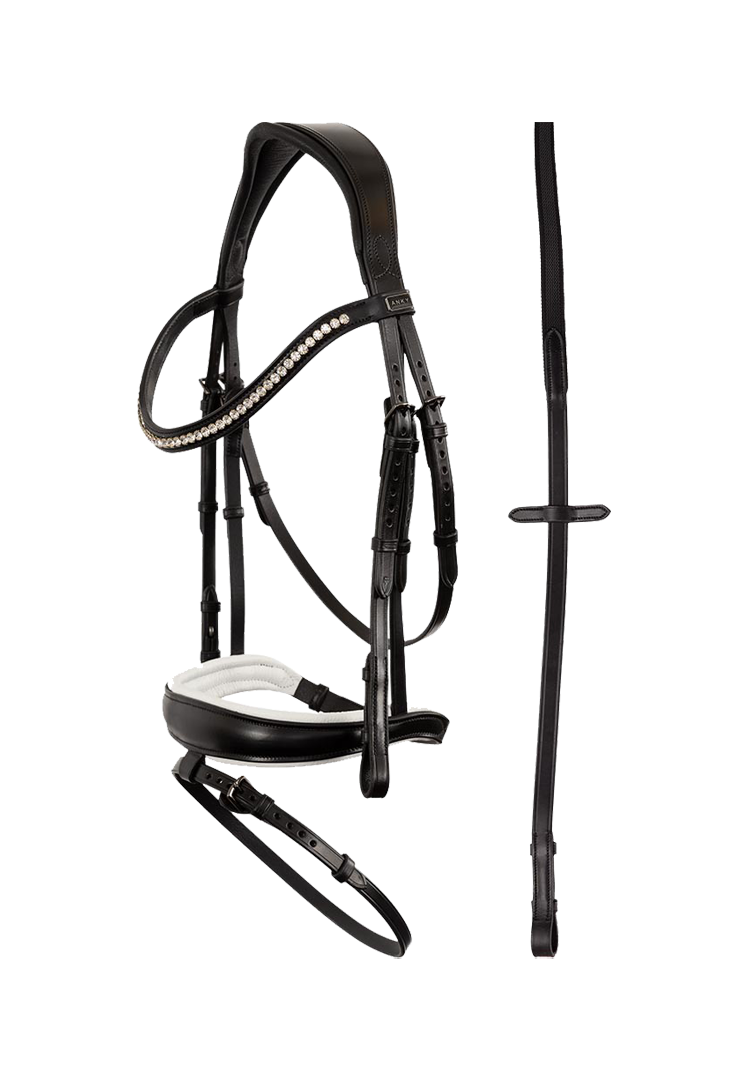 Trense ATH20004 - black/white