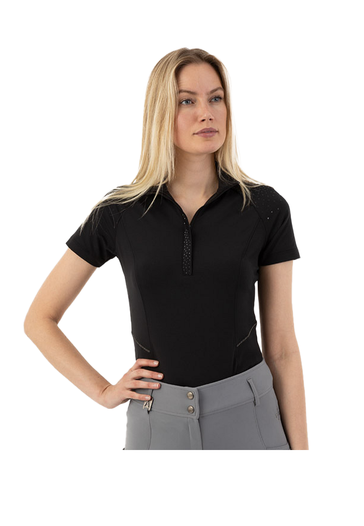 Kurzarm Base Layer - black