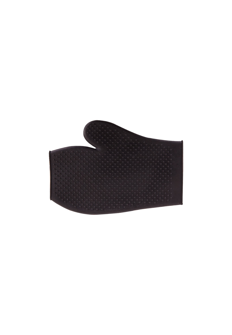 Gummiputzhandschuh - schwarz