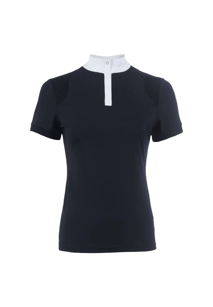 Turniershirt Caval Comp Halfzip Shirt - darkblue