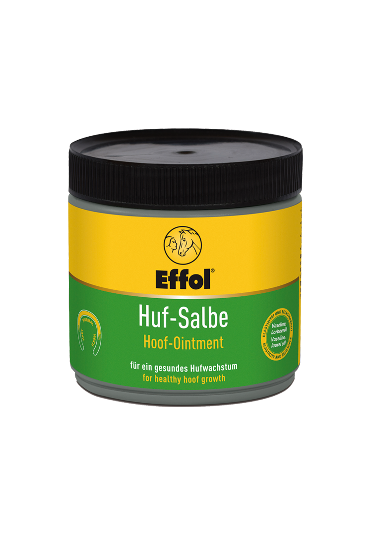 Huf-Salbe mit Lorbeeröl - schwarz - 500 ml