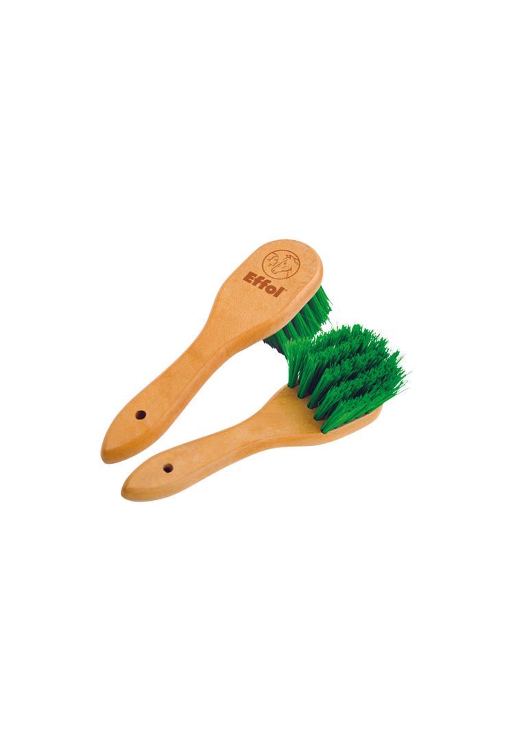 Safety-Hoof-Brush mit Stiel aus Buchenholz