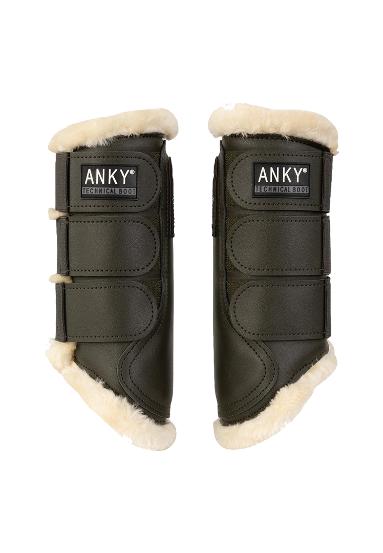 Gamaschen Active Gel Impact ATB22001 - dark olive
