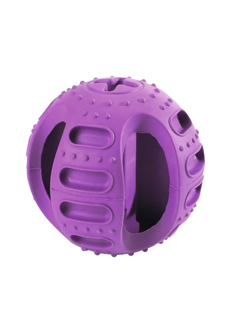 STUFF'N BOUNCE Hundespielzeug 9,5 cm - lila
