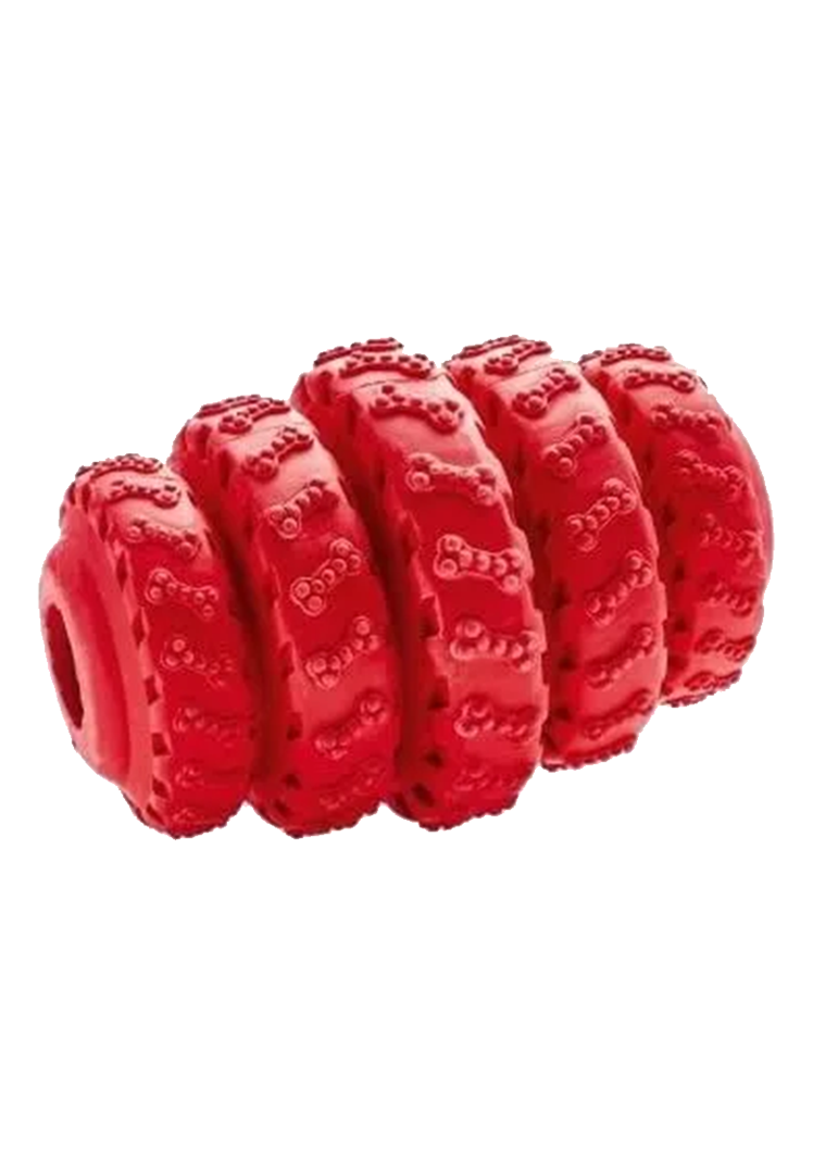 Talvik Reifen Hundespielzeug 8 cm - rot