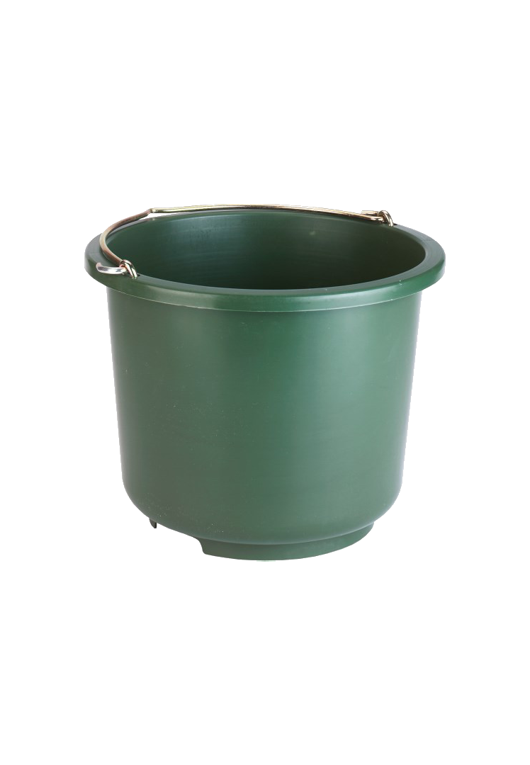 Stall- und Baueimer -12l - olivgrün