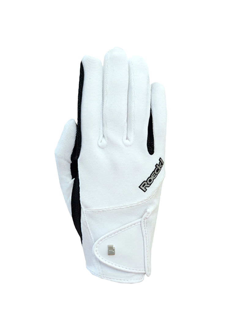 Reithandschuh MILANO - white/black