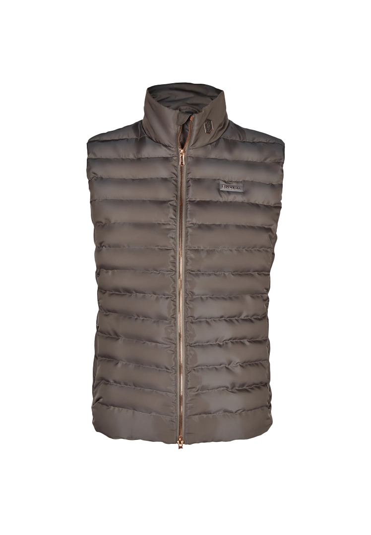 Weste Quilt Heritage - earl grey