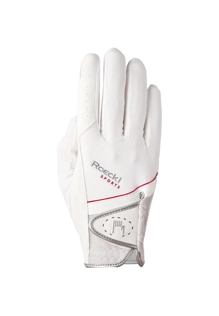 Reithandschuh Madrid - white