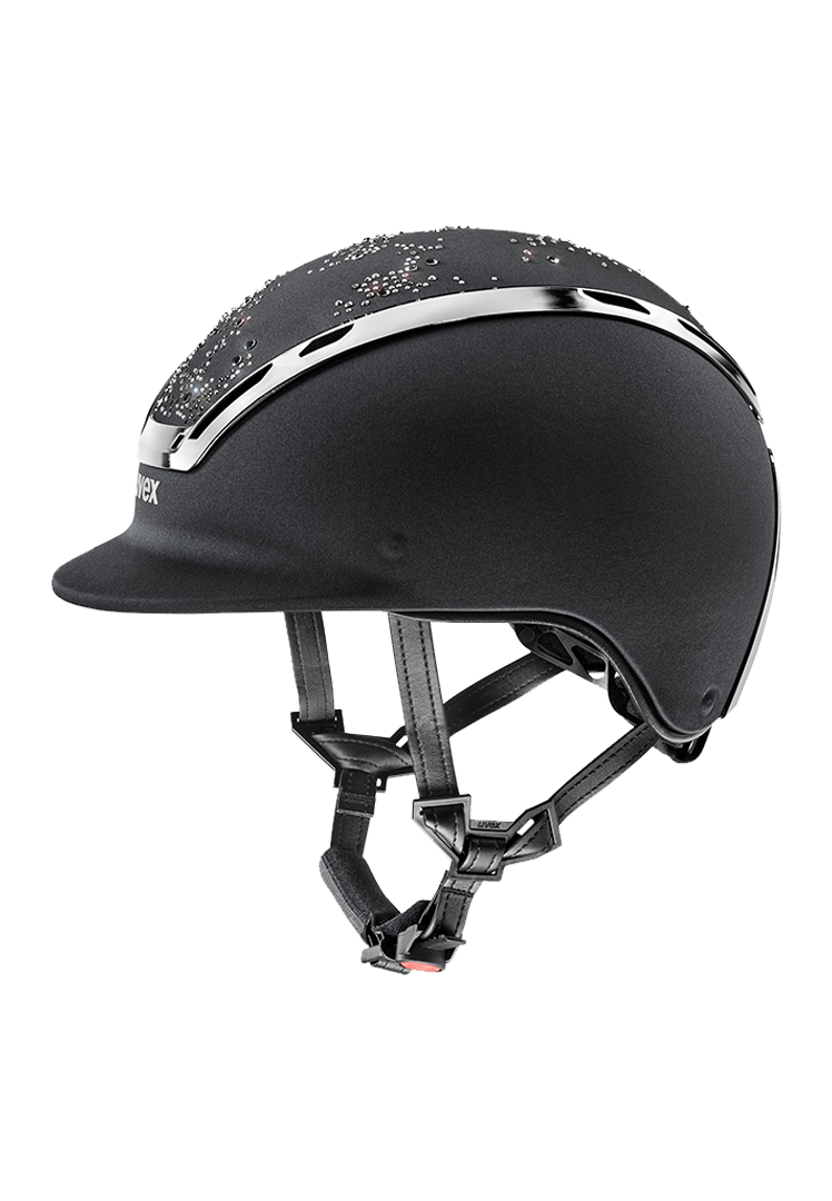 Riding Helmet exxeed diamond - black