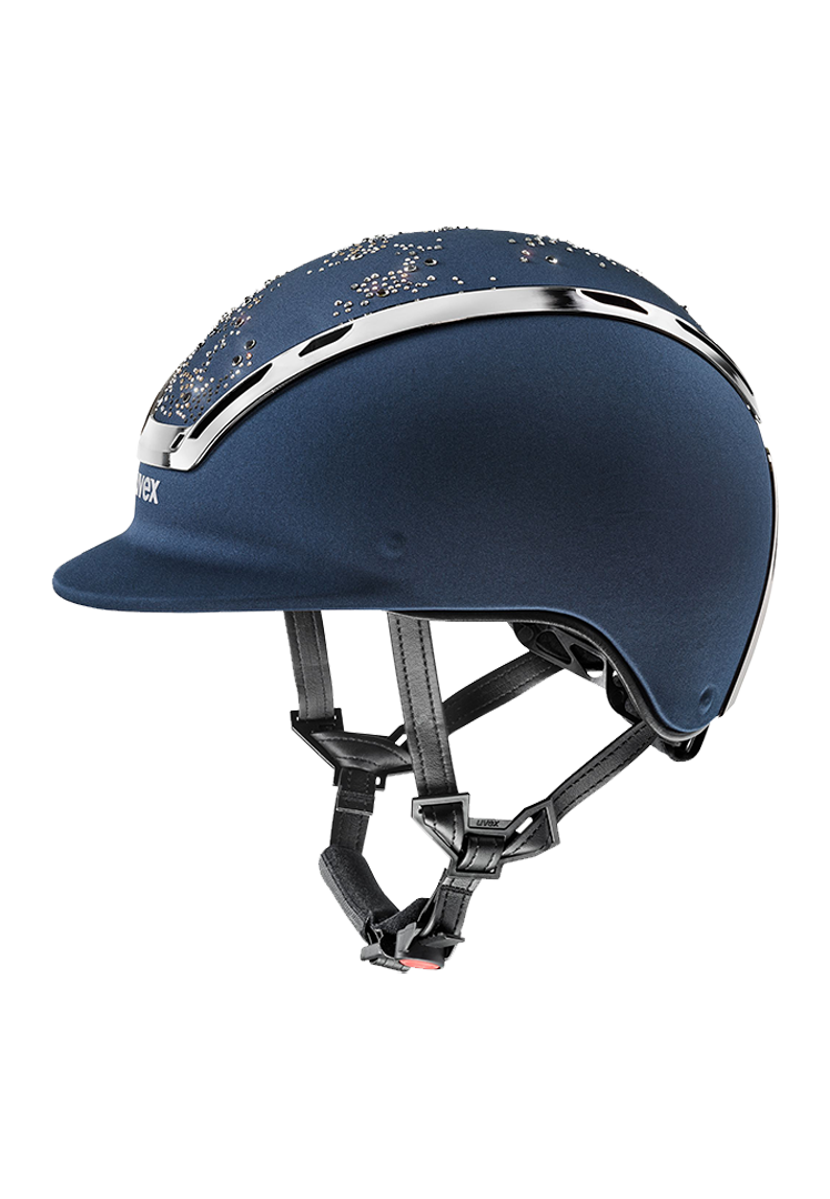 Riding Helmet exxeed diamond - navy