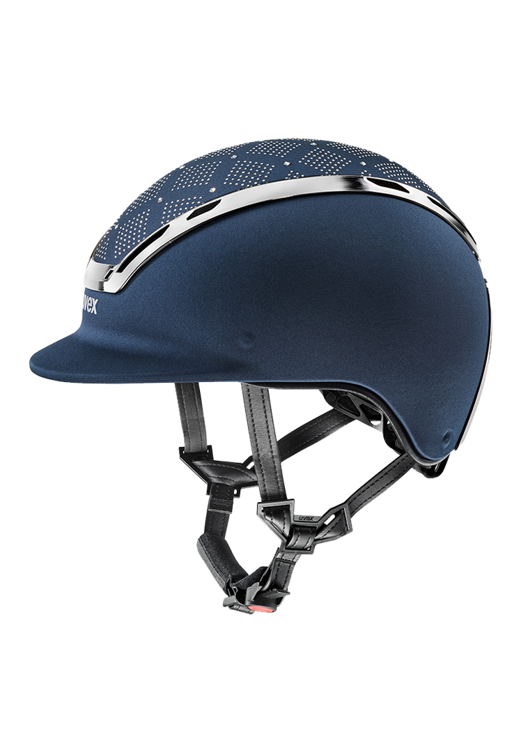 Riding Helmet exxeed jewel - navy