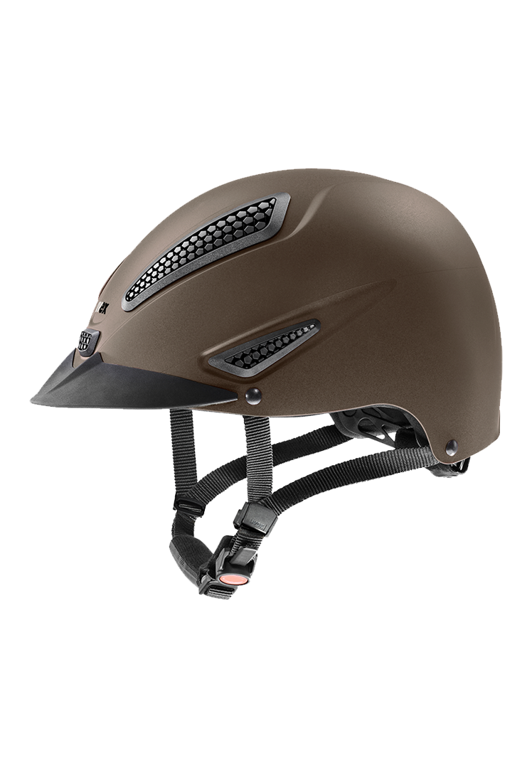 Riding Helmet perfexxion III - brown mat