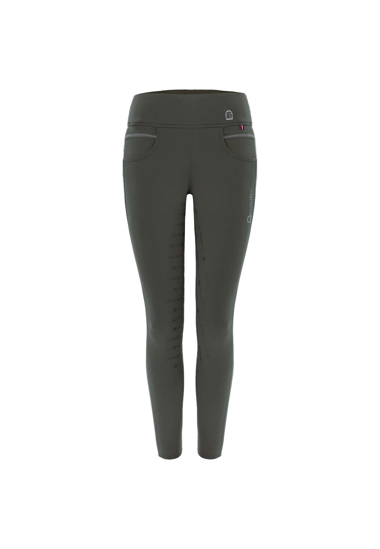 Riding leggings Cavalliz Grip RL - sepia olive