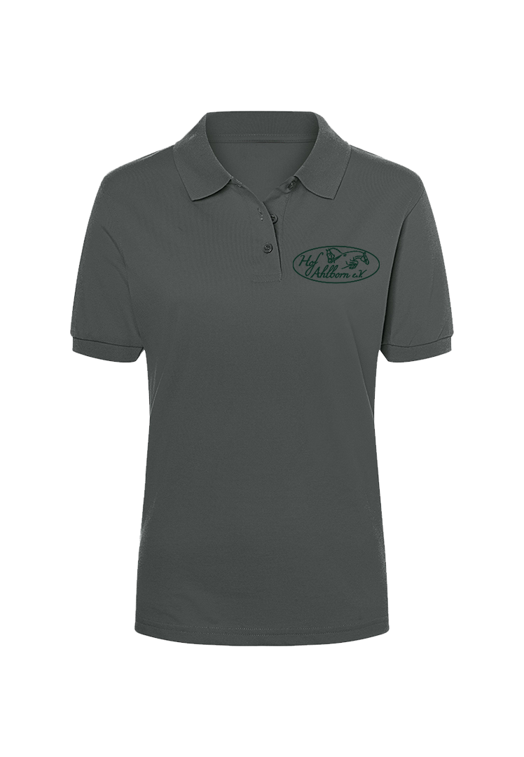 Poloshirt Damen - graphite