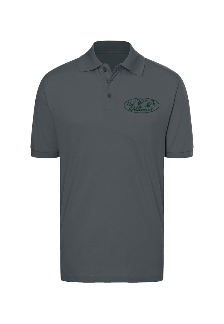 Poloshirt Herren - graphite