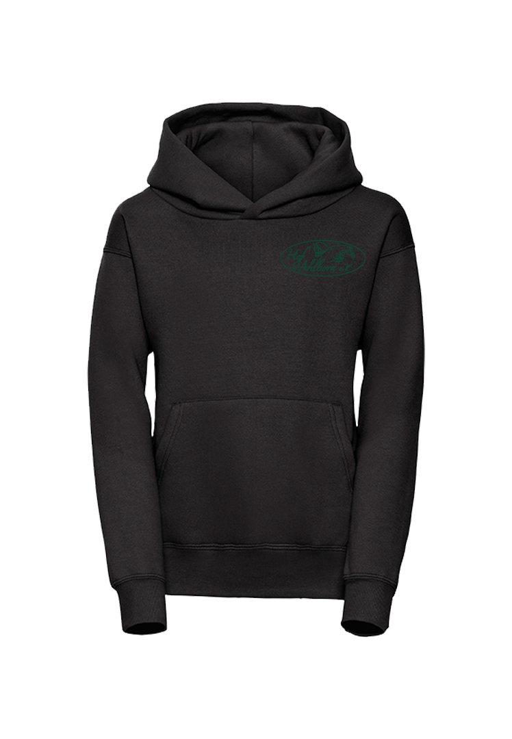 Hoodie Kinder - schwarz