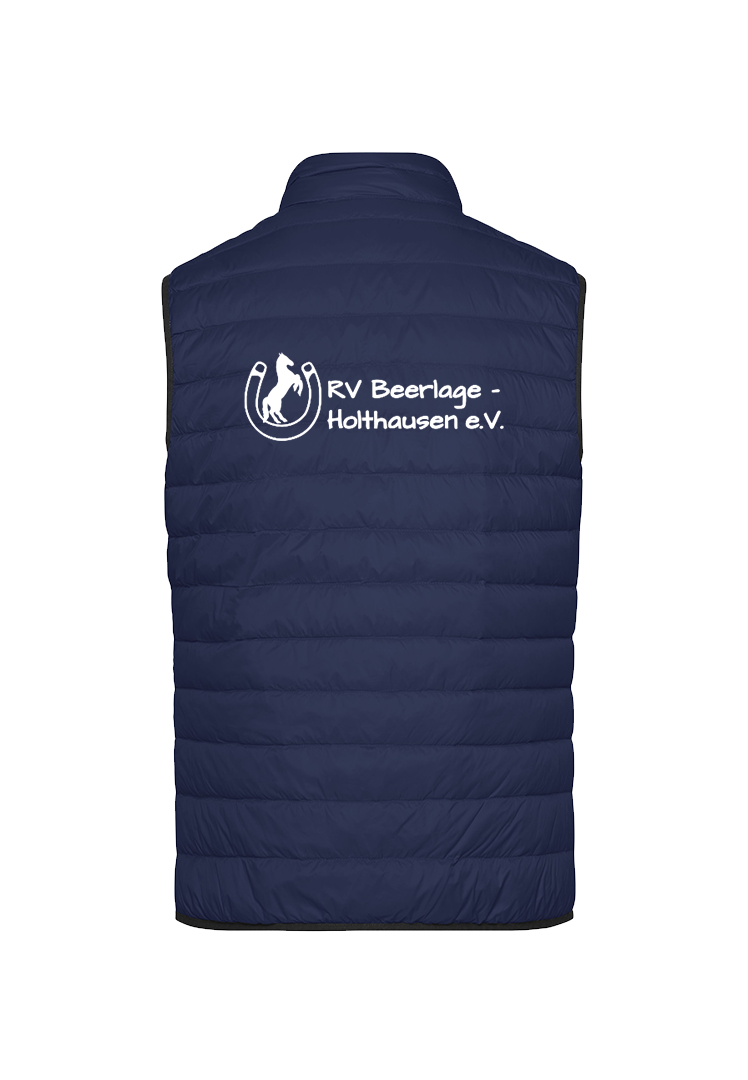 Steppweste Herren - navy