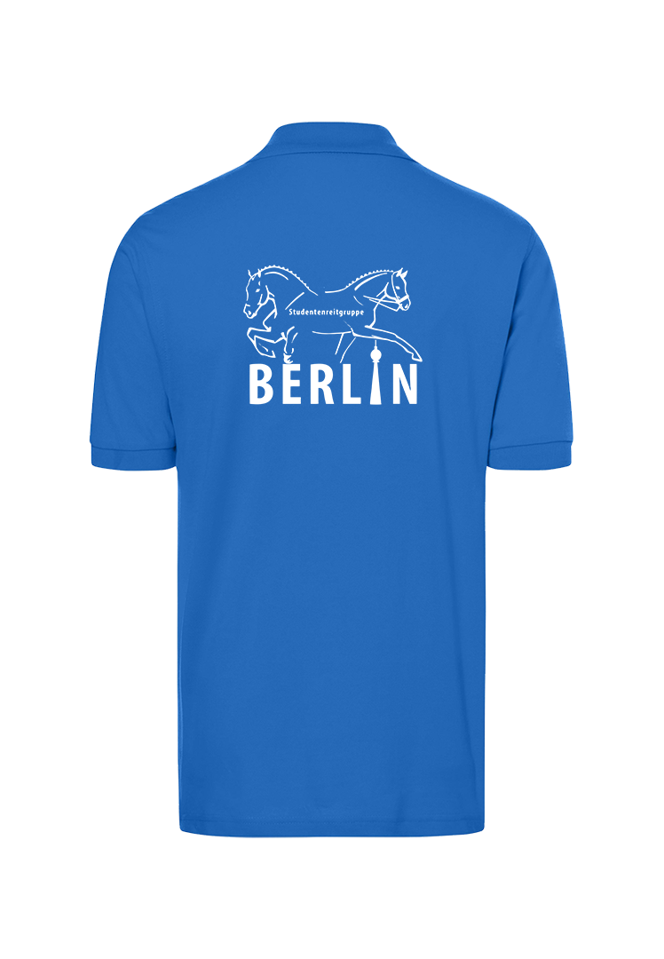 Poloshirt Herren  - royal