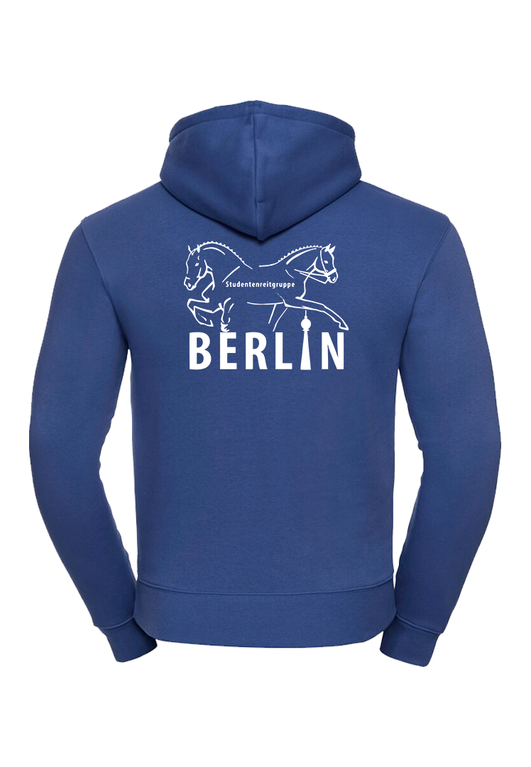 Zip-Hoodie Herren - bright royal