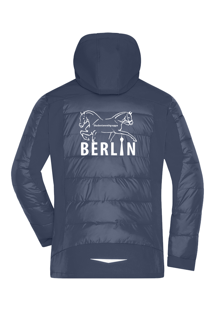 Thermojacke Hybrid Herren  - navy