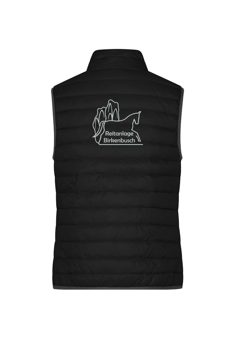 Steppweste Damen - schwarz