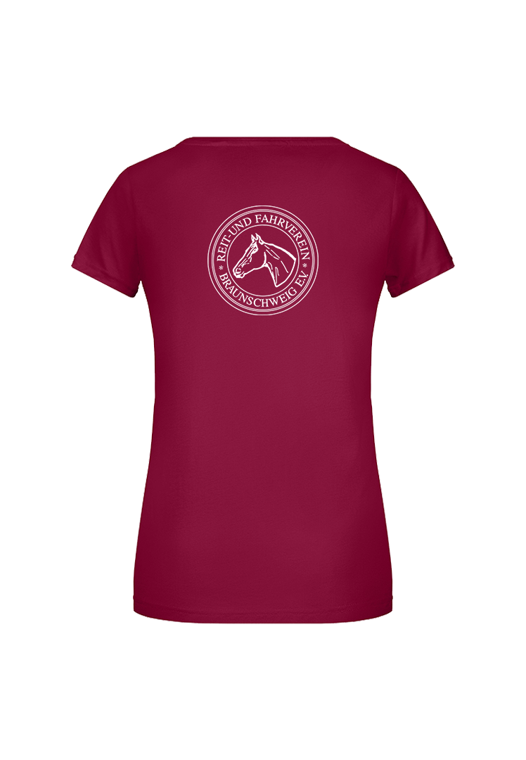 T-Shirt Damen - wine