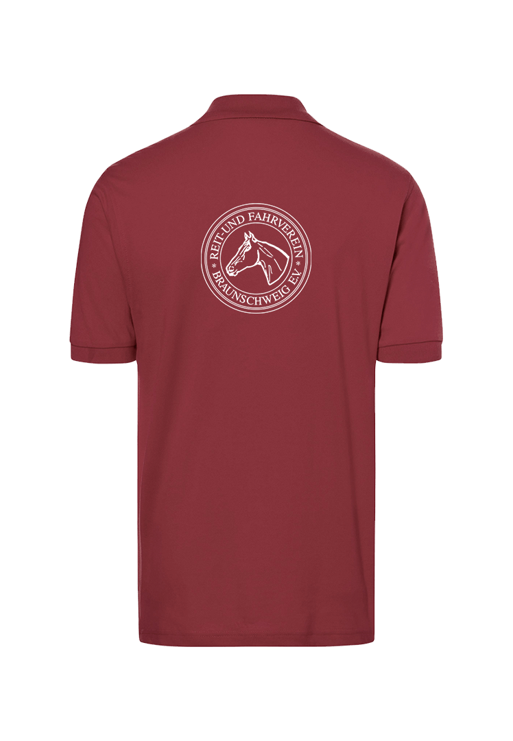 Poloshirt Herren - wine