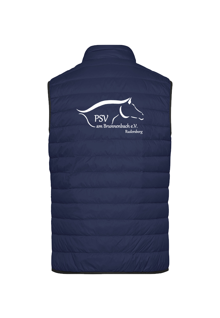 Steppweste Herren - navy 