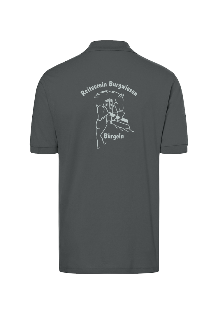 Poloshirt Herren - graphite