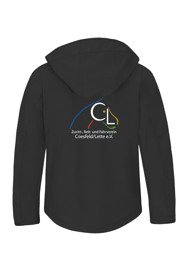 Softshelljacke Herren - schwarz