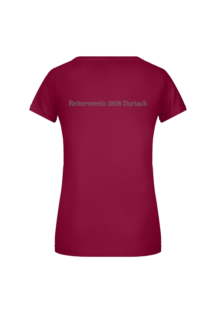 T-Shirt Damen - wine