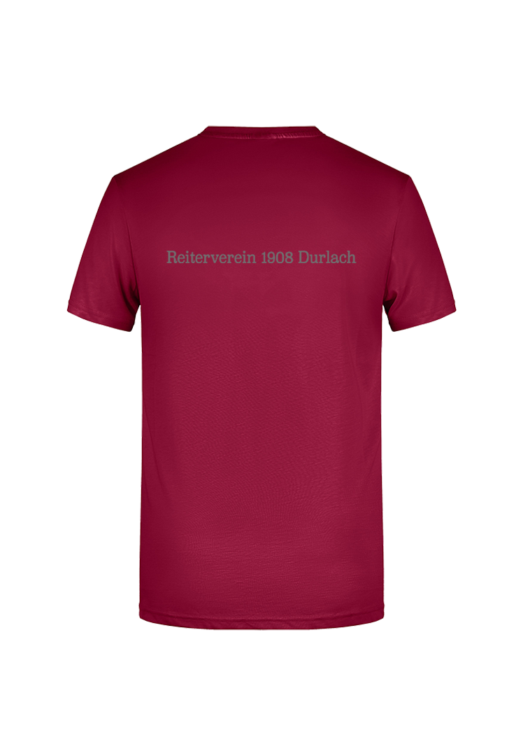 T-Shirt Herren - wine