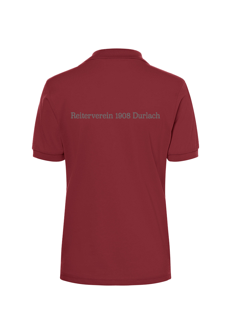 Poloshirt Damen - wine