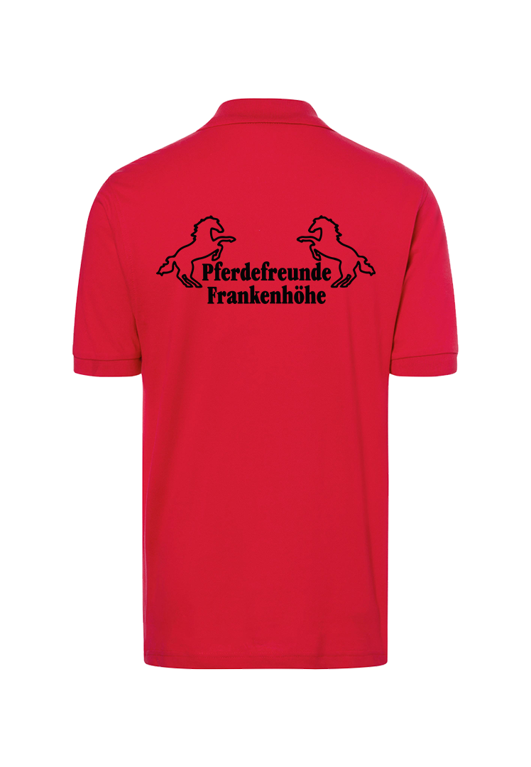 Poloshirt Herren - rot