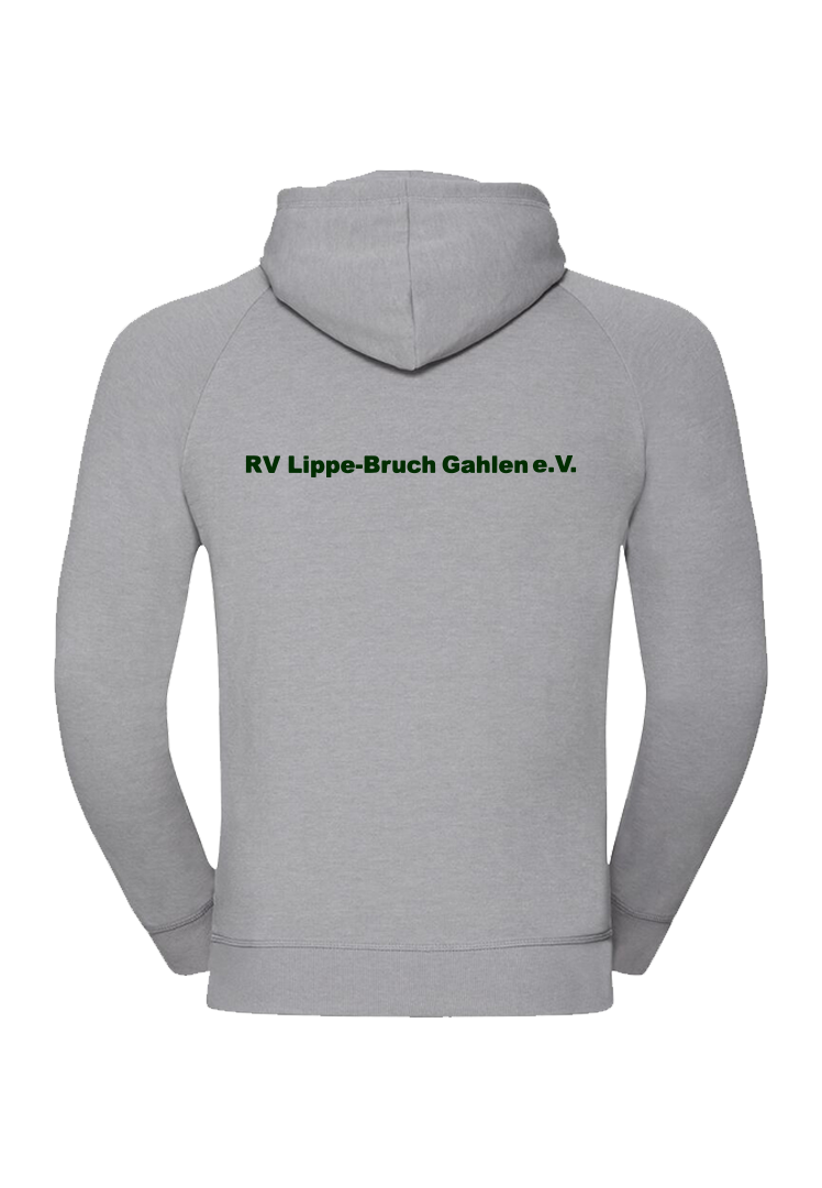 Zip-Hoodie Herren - light oxford