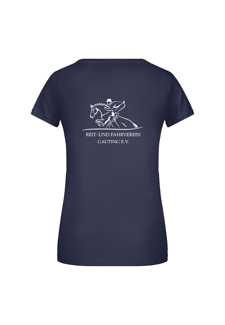 T-Shirt Damen  - navy