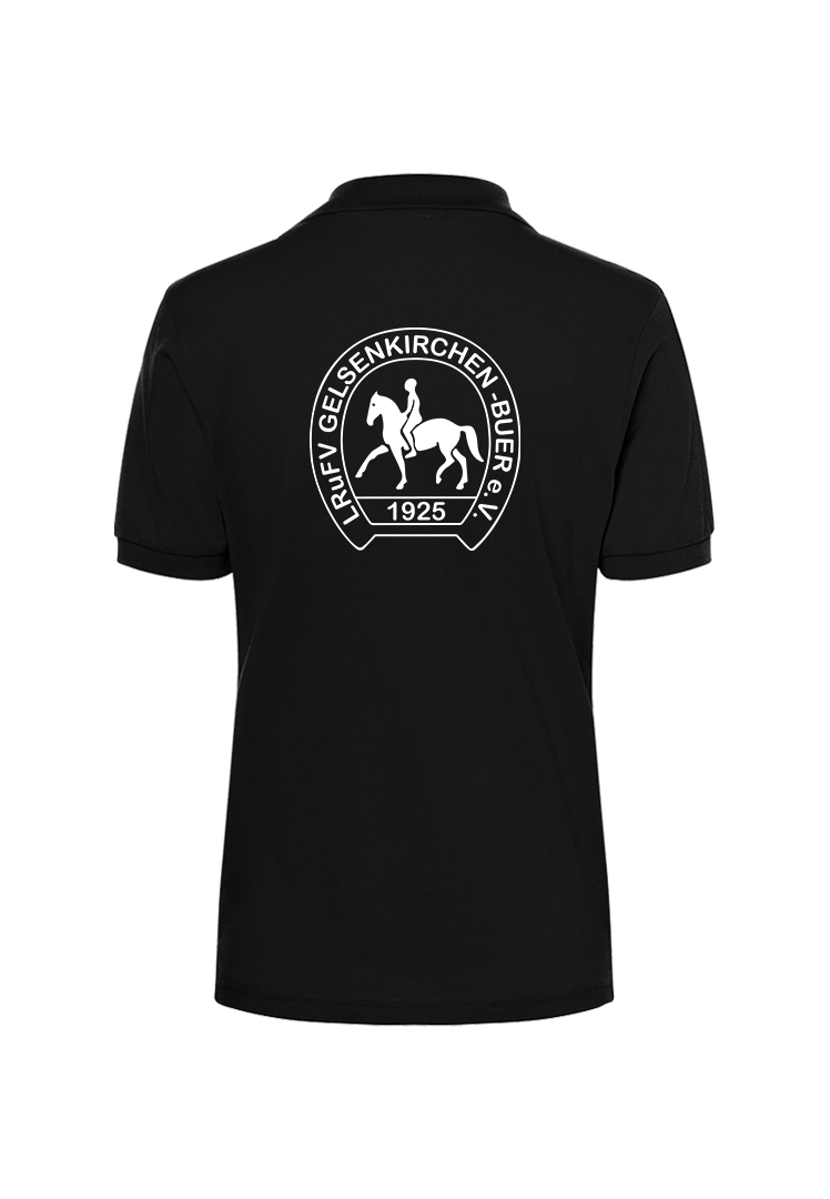 Poloshirt Damen - schwarz