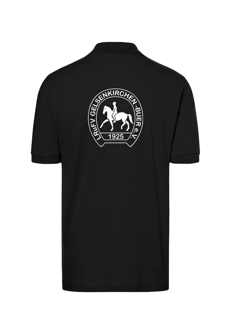 Poloshirt Herren - schwarz