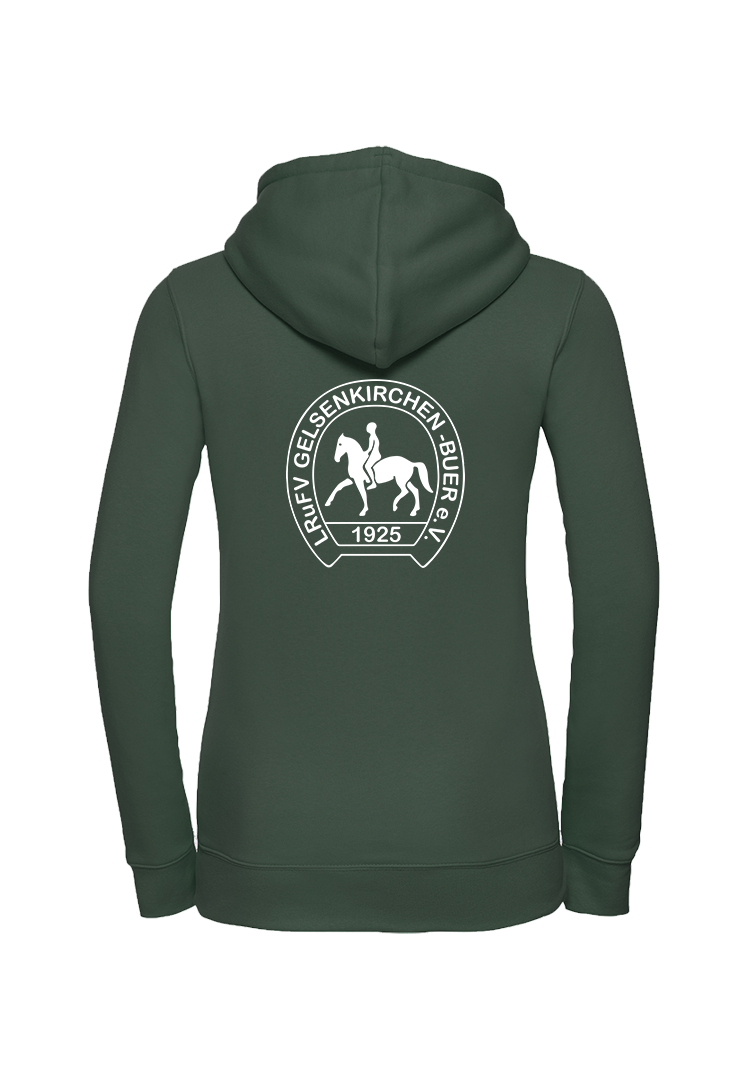 Hoodie Damen - bottle green