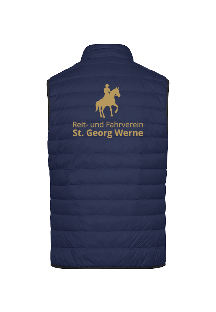 Steppweste Herren - navy