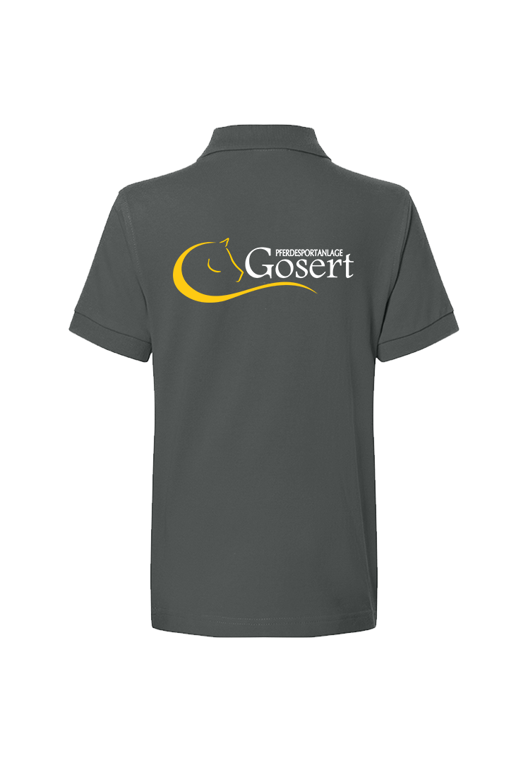 Poloshirt Kinder - graphite