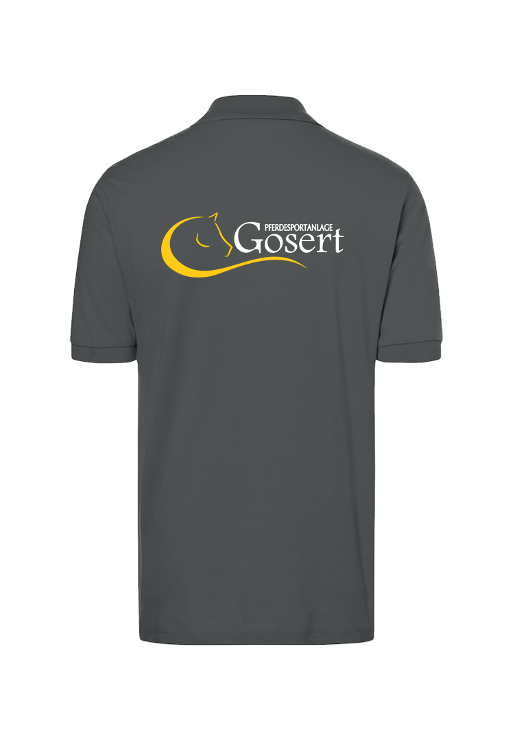 Poloshirt Herren - graphite