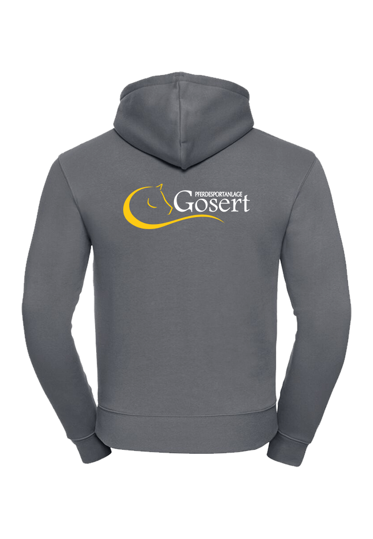 Zip-Hoodie Herren - convoy grey