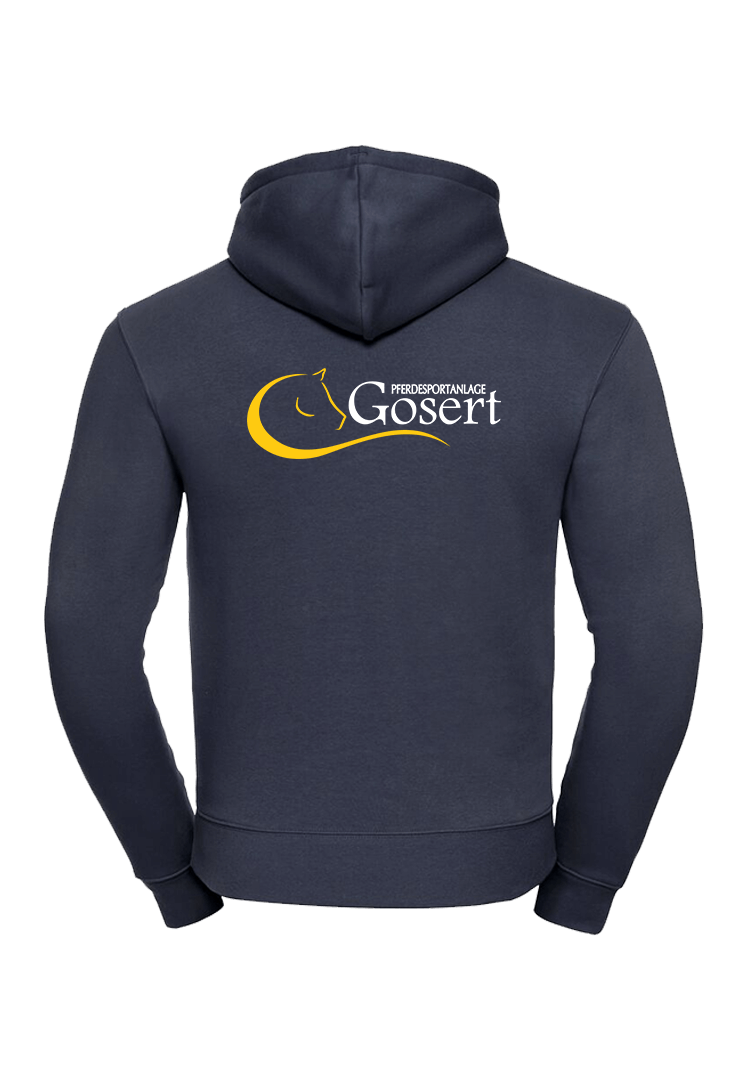 Zip-Hoodie Herren - navy