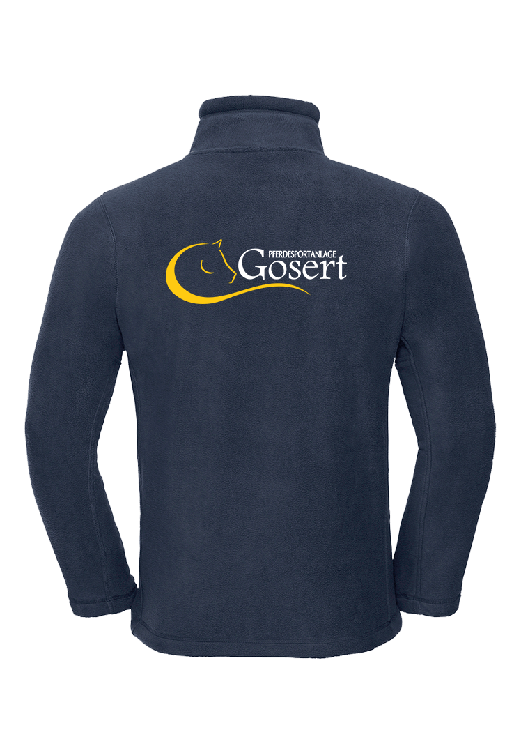 Fleecejacke Herren - navy