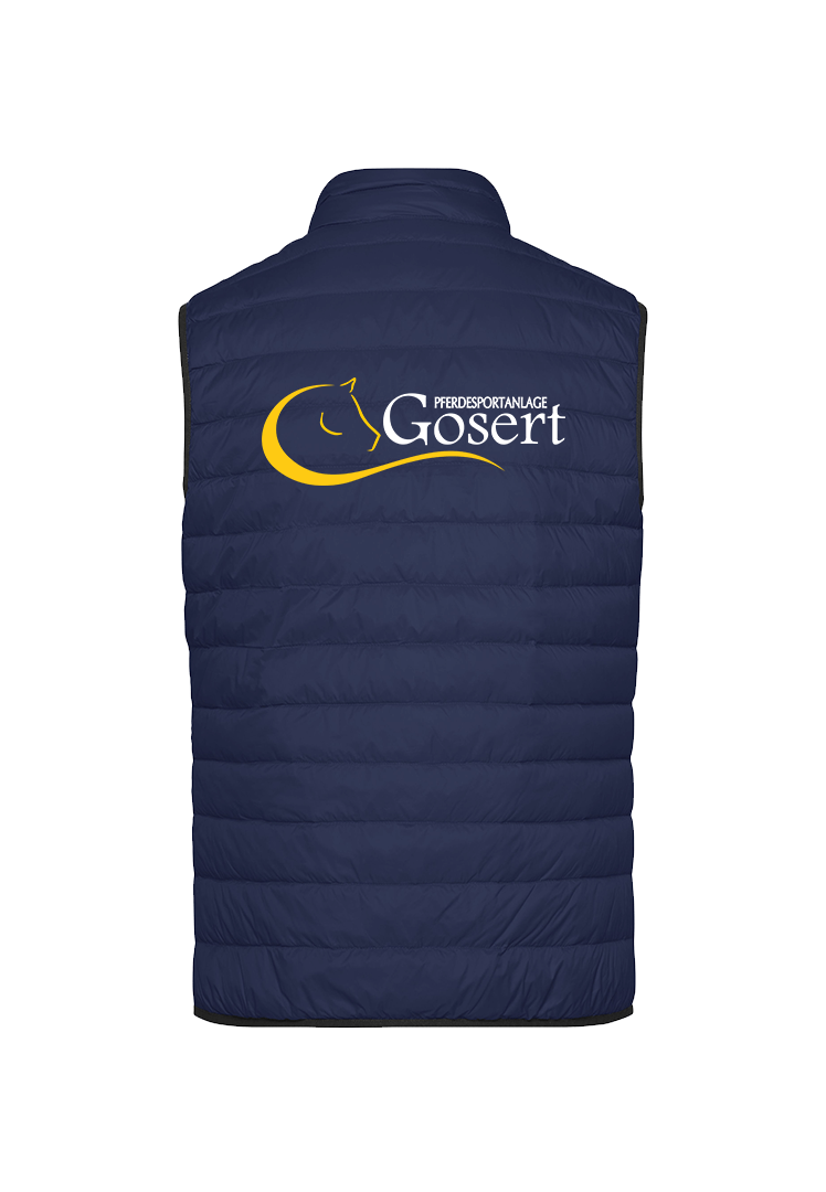 Steppweste Herren - navy