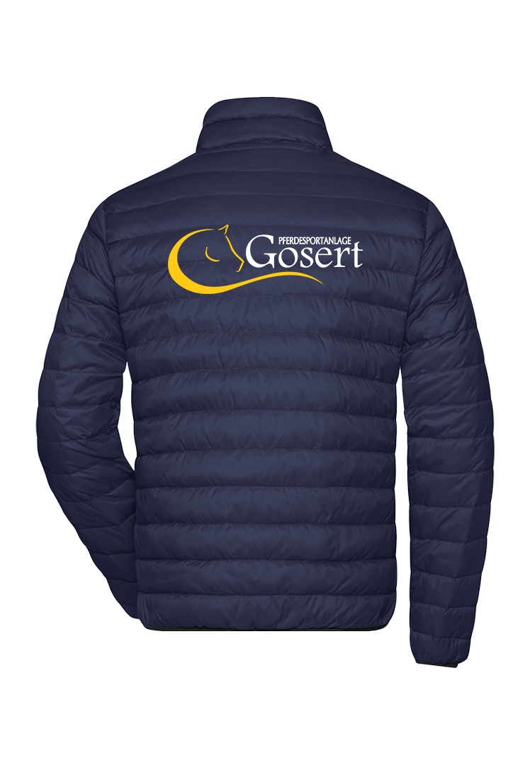 Steppjacke Herren - navy