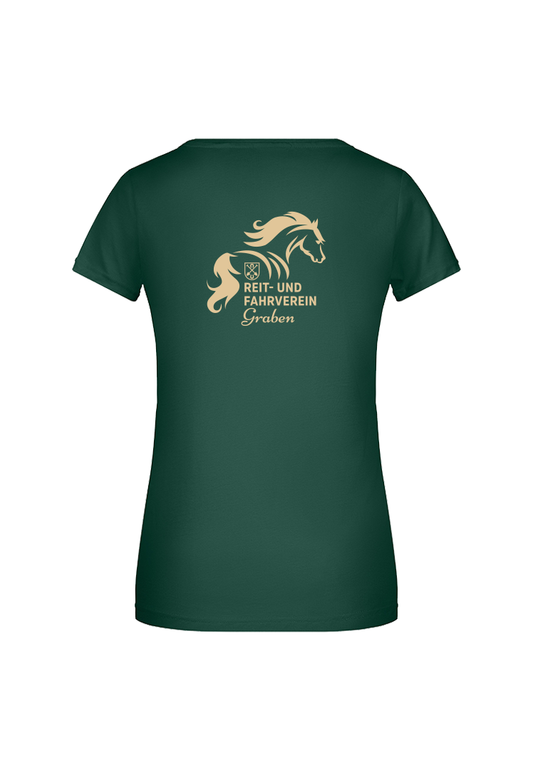 T-Shirt Damen - dark green